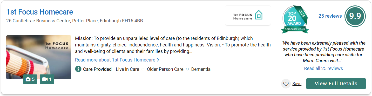 1st Focus Homecare