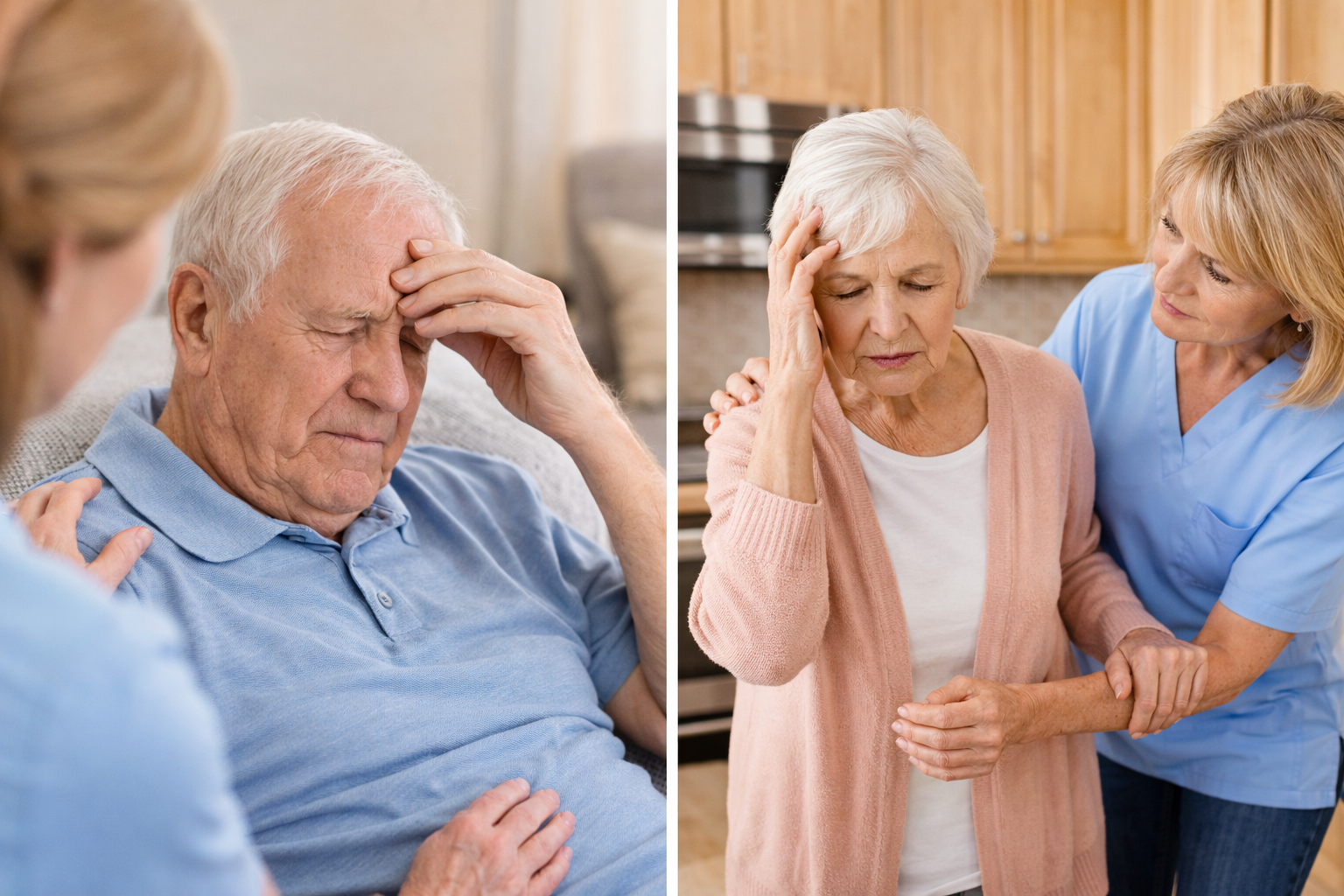 what helps with dizziness in the elderly