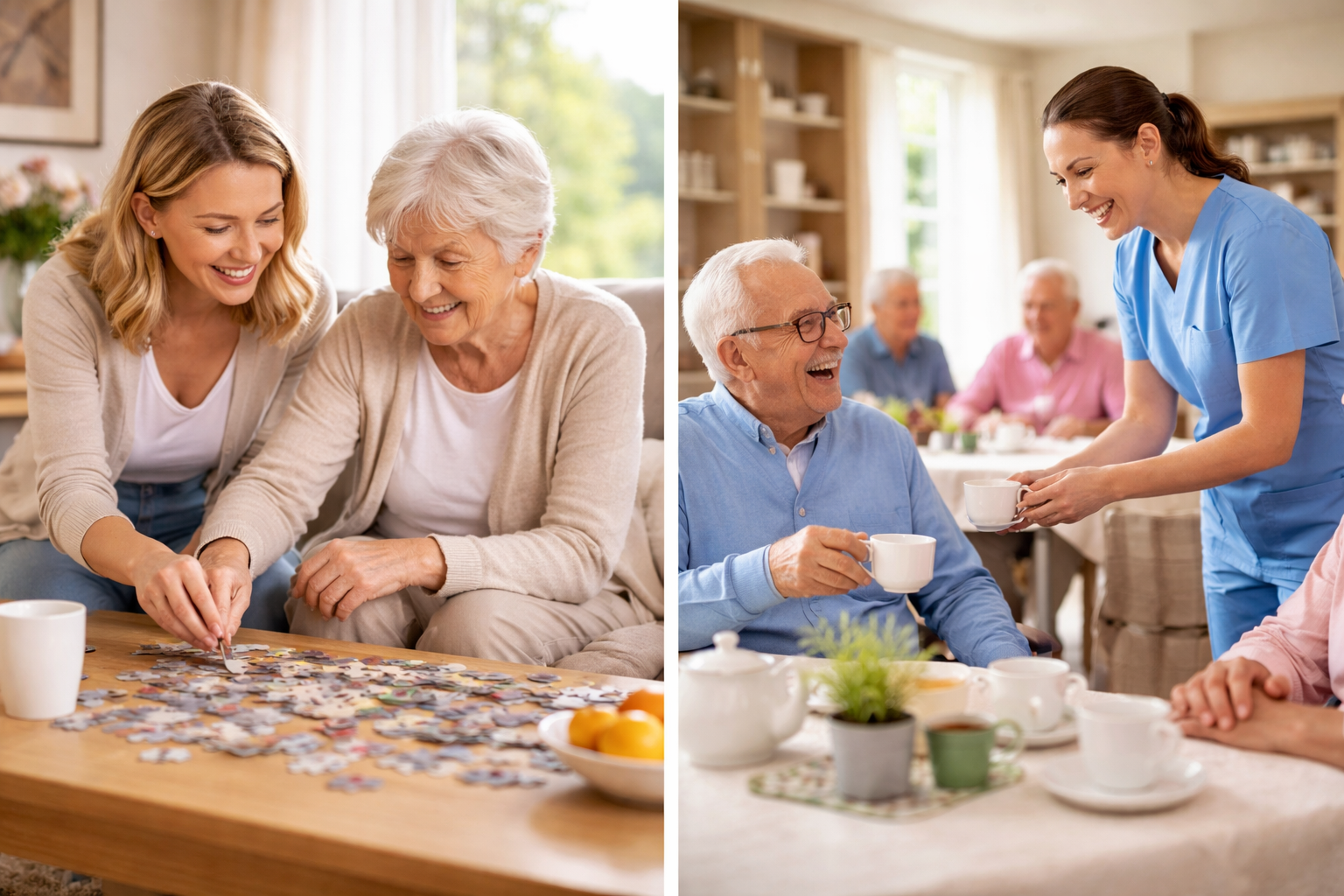 Live-In Care vs Care Homes Edinburgh