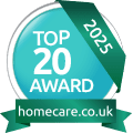 homecare.co.uk top 20 Care Award winners