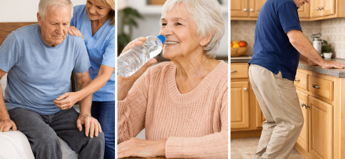 what helps with dizziness in the elderly